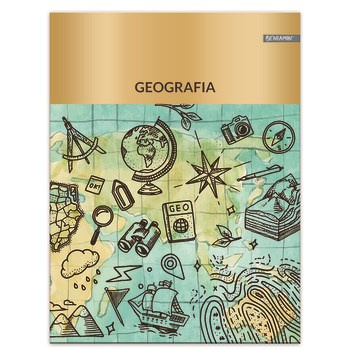 Zeszyt tematyczny - Geografia, A5 60 kartek, kratka Beniamin