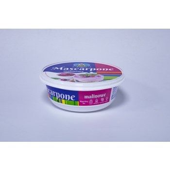 Ser Mascarpone malinowe 250g Łowicz