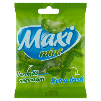 Maxi Mint Karmelki o smaku miętowym 80 g