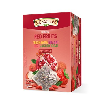 Big-Active Red Fruits Herbatka 45 g (20 x 2,25 g)