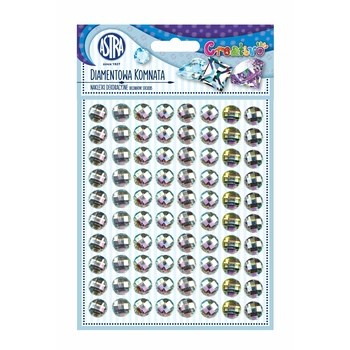 Diamentowa komnata - naklejki dekoracyjne srebrne