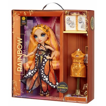 Lalka Rainbow High Fantastic Fashion - ORANGE - Poppy Rowan