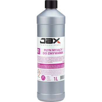 Profesjonalny Płyn myjący do zmywarek bez chloru Jax Professional "41" 1L