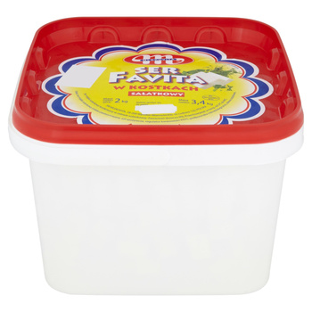 Mlekovita Ser Favita w kostkach sałatkowy 3,4 kg
