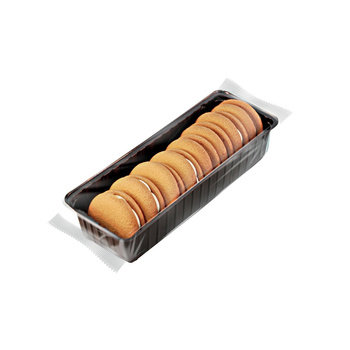 Delicpol Biała Dama – biszkopty z galaretką i kremem 125g