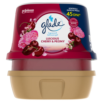 Glade Luscious Cherry & Peony Zapachowy żel do łazienki 180g