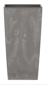 Doniczka Urbi Square Beton Effect 30cm Prosperplast, kolor marengo