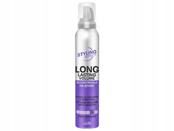 Joanna Styling Effect Very Strong Pianka do włosów z keratyną 150ml