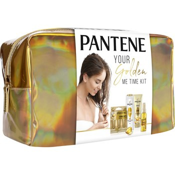 Pantene Pro-V Zestaw X-MASS Gold Bag (Szampon + Odżywka + Olejek do włosów + Intensywna pielęgnacja)