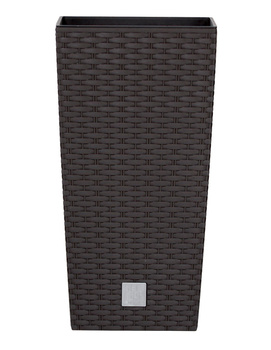 Doniczka Prosperplast Rato Square 32,5cm umbra+wkład