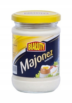 Majonez ze świeżych jaj 260G Białuty