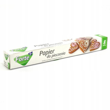 FORTE+ Papier do pieczenia 8m BOX