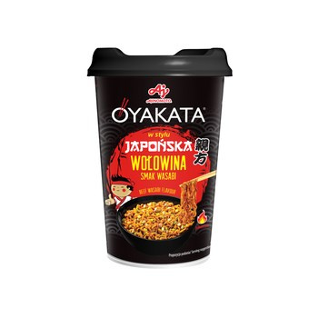 OYAKATA Danie instant z sosem w stylu japońska wołowina smak wasabi 93 g
