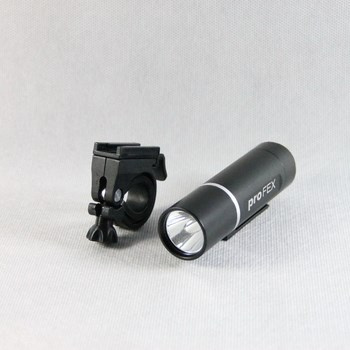 Lampka przednia 1wat led alu