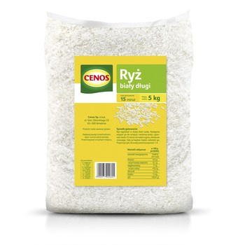 CEN.RYŻ DŁUGOZ. BIAŁY 5KG