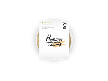 Finger Food Hummus niedźwiedzi czosnek 150g