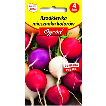 PlantiCo Rzodkiewka mieszanka kolorów nasiona