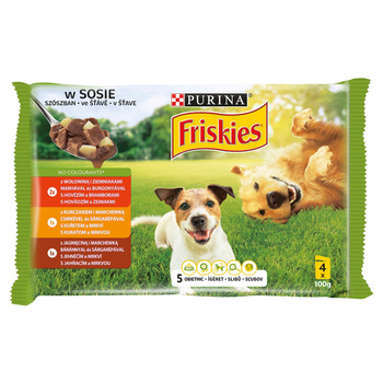 Friskies Vitafit Adult Karma dla psów 400 g (4 x 100 g)