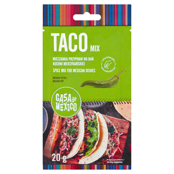 Casa de Mexico Tao Mix Mieszanka przypraw do dań kuchni meksykańskiej 20 g