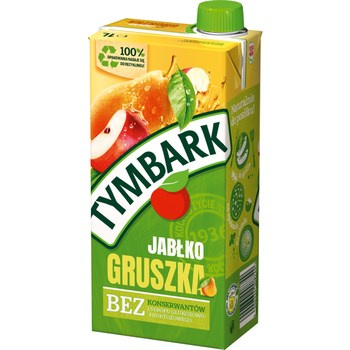 Tymbark Napój jabłko gruszka 1 l