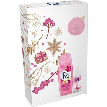 Zestaw Fa Pink Jasmin żel pod prysznic 250ml & deo roll-on 50ml