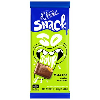 WEDEL CZEKO SNACK SO SOUR 100G