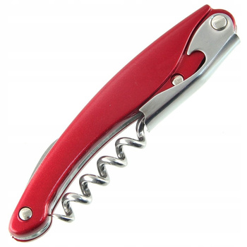 Korkociąg kelnerski czerwonygrandCru Fackelmann