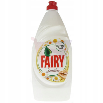 Fairy Skóra wrażliwa Chamomile & Vitamin E Płyn do mycia naczyń, delikatny dla skóry 1350ml