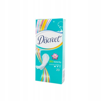Wkładki higieniczne Discreet Oddychający materiał Multiform Waterlilly x20