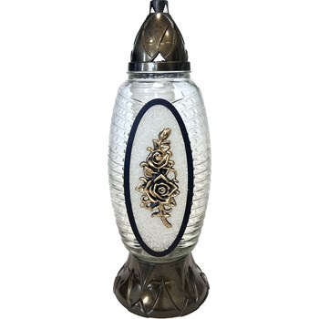 Znicz L- 1930 PT crystal aplikacja róża 6 nowa 150g 55h