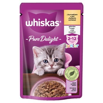 WHISKAS PD.JUNIOR KURCZAK 85G