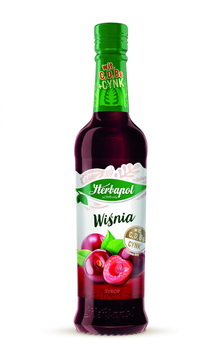 Herbapol Suplement diety syrop o smaku wiśniowym 420 ml