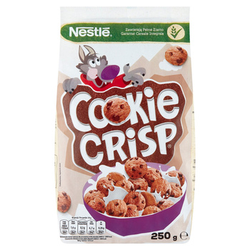 Nestlé Cookie Crisp Płatki śniadaniowe 250 g