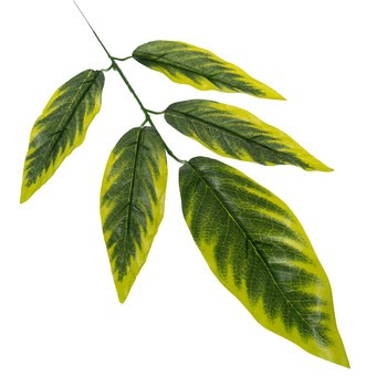 Dekoracyjna gałązka z liśćmi