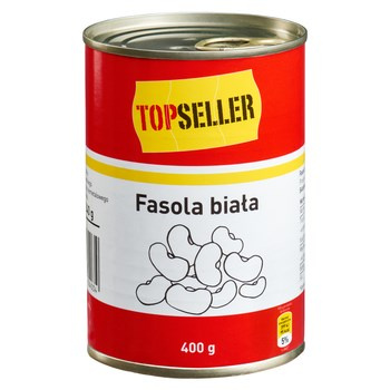 TOPS FASOLA BIAŁA 400G