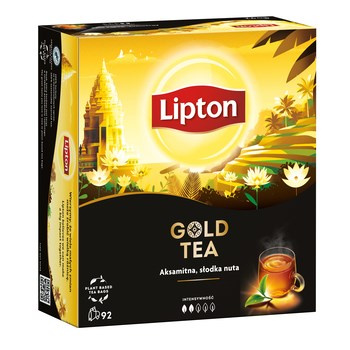 LIPTON HERBAT CZARNA GOLD 92TB