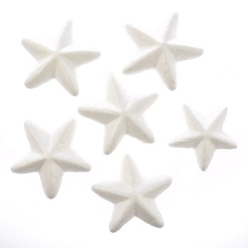 Gwiazdki styropianowe (6 szt.)
