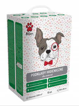 Petino Podkłady higieniczne dla zwierząt 60 cm x 90 cm 10 szt
