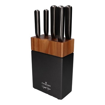 Blok z zestawem 5 noży Darque Zwieger