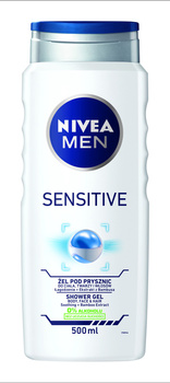 Nivea MEN Sensitive Łagodzący Żel pod prysznic dla mężczyzn o skórze wrażliwej 500 ml
