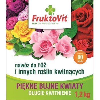 Fruktovit Plus nawóz do róż i innych roślin kwitnących 1,2 kg