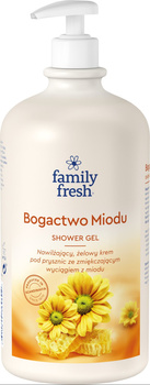Family Fresh Żel pod prysznic bogactwo miodu 1000ml