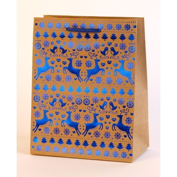 TK-20S torebka prezentowa kraft średnia, BN