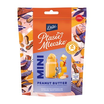 E. Wedel Peanut Butter Ptasie Mleczko mini 115 g