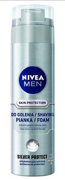 Nivea MEN Pianka DO Golenia Silver Protect 200 ml