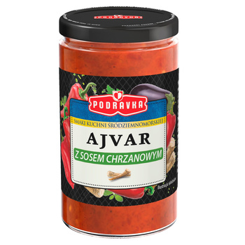 Podravka Ajvar z sosem chrzanowym 195 g