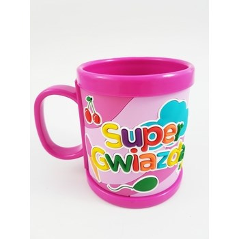 Kubek imienny dla dzieci Super Gwiazda