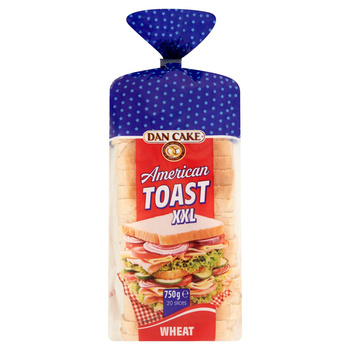 Dan Cake American Toast XXL Chleb pszenny 750g