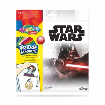 Zestaw kreatywny Colorino do wykonania magnesów na lodówkę Star Wars