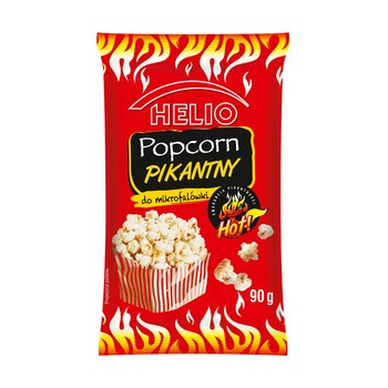 Helio Popcorn pikantny do mikrofalówki 90 g